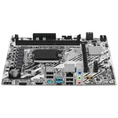 Материнская плата ASRock H610M-HDV/M.2+ белый