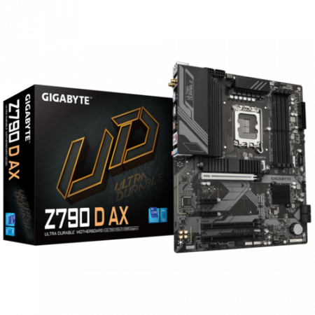 Материнская плата Gigabyte Z790 D AX чёрный