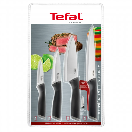 Набор ножей Tefal Сomfort knives K221S475 (2100121761) чёрный