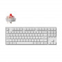 Клавиатура проводная+беспроводная Keychron K8 Pro Red Switch (K8P-P1) белый