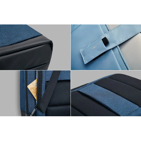 15.6" Рюкзак NINETYGO Classic Business Backpack тёмно-синий