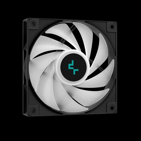 Кулер Deepcool AG400 DIGITAL BK ARGB (R-AG400-BKADMN-G-1) черный