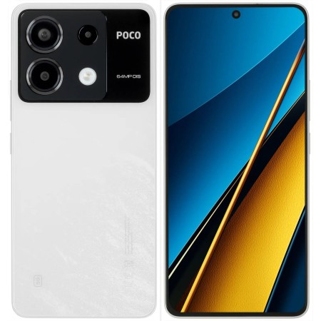 Смартфон POCO X6 5G (23122PCD1G) NFC 12 ГБ/256 ГБ белый (White)