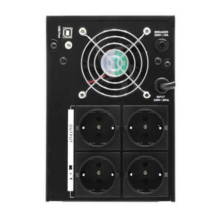 ИБП Hikvision DS-UPS3000 черный (С АККУМУЛЯТОРОМ)