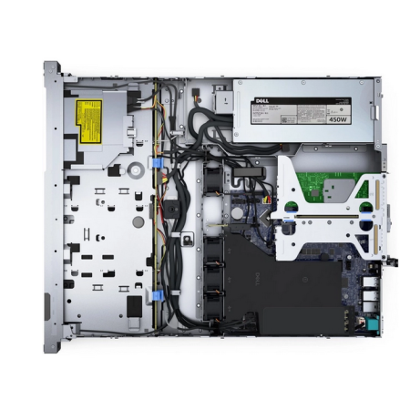 Сервер Dell PE R250 4LFF (210-BBOP_4B) серый