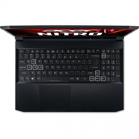 15.6" Ноутбук Acer Nitro 5 AN515-45-R1GW (NH.QBSER.00C) черный