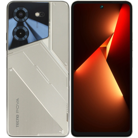 Смартфон Tecno POVA 5 (LH7n) NFC 8 ГБ/256 ГБ золотистый (Amber Gold)