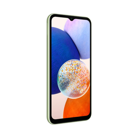 Смартфон Samsung Galaxy A14 (SM-A145FLGUSKZ) NFC 4 ГБ/64 ГБ зелёный (Light Green)