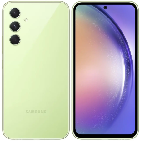 Смартфон Samsung Galaxy A54 5G (SM-A546ELGASKZ) (NFC) 6 ГБ/128 ГБ зеленый (Awesome Lime)