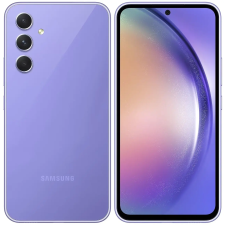 Смартфон Samsung Galaxy A54 5G (SM-A546ELVASKZ) (NFC) 6 ГБ/128 ГБ фиолетовый (Awesome Violet)