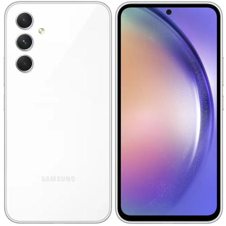 Смартфон Samsung Galaxy A54 5G (SM-A546EZWASKZ) (NFC) 6 ГБ/128 ГБ белый (White)