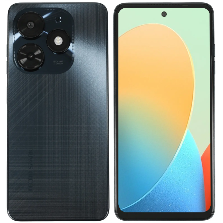 Смартфон Tecno SPARK 20C (BG7n) NFC 4 ГБ/128 ГБ чёрный (Gravity Black)