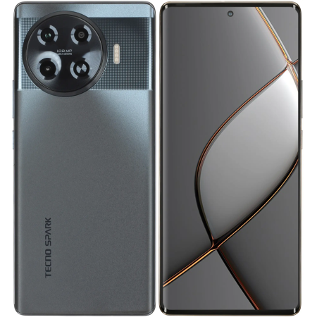 Смартфон Tecno SPARK 20 Pro+ (KJ7) NFC 8 ГБ/256 ГБ чёрный (Temporal Orbits)