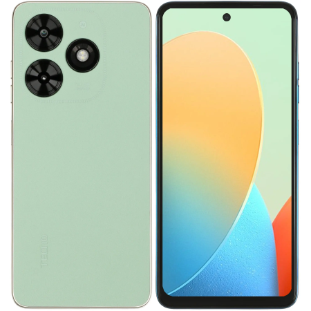 Смартфон Tecno SPARK GO 2024 (BG6) 3 ГБ/64 ГБ зелёный (Magic Skin Green)