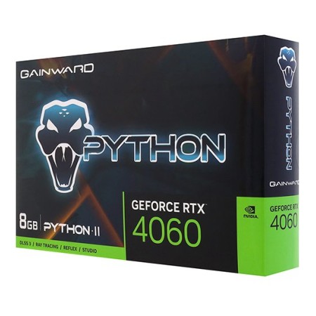 Видеокарта Gainward RTX 4060 Python II (NE64060019P1-1070V) 8 Гб черный