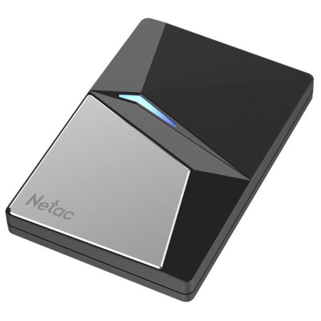 480 ГБ Внешний SSD диск Netac Z7S (NT01Z7S-480G-32BK) серебристый