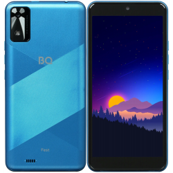 Смартфон BQ 5565L Fest 16 ГБ (5565L Fest Ocean Blue) голубой