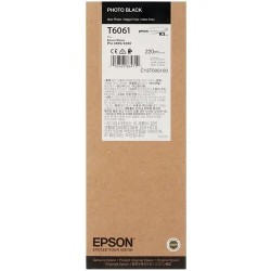 Картридж струйный Epson T6061 (C13T606100) черный (с чипом)