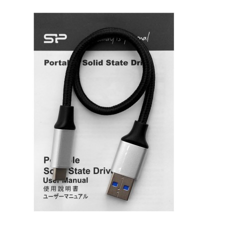 256 ГБ Внешний SSD диск Silicon Power PC60 (SP256GBPSDPC60CK) черный