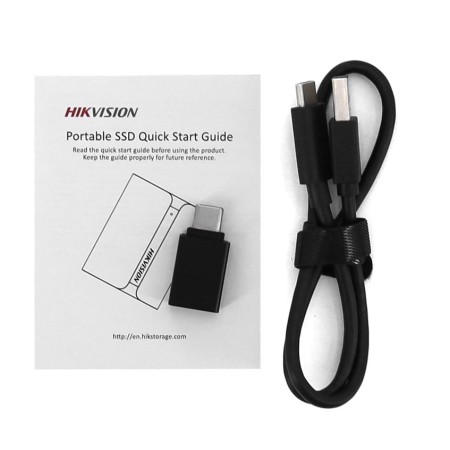 320 ГБ Внешний SSD диск Hikvision T300S (HS-ESSD-T300S/320G) черный