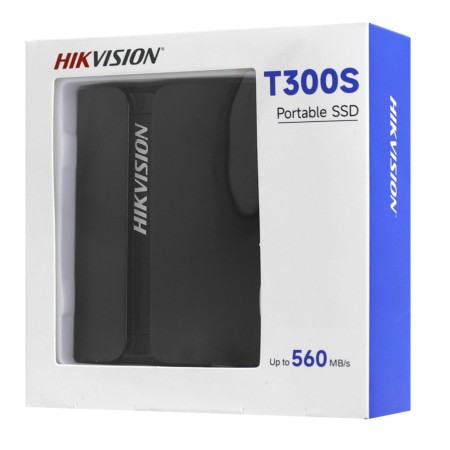 320 ГБ Внешний SSD диск Hikvision T300S (HS-ESSD-T300S/320G) черный