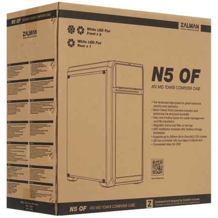 Корпус ZALMAN N5 OF черный