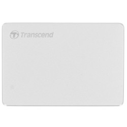 1 ТБ Внешний жесткий диск Transcend StoreJet 25C3S (TS1TSJ25C3S) серебристый