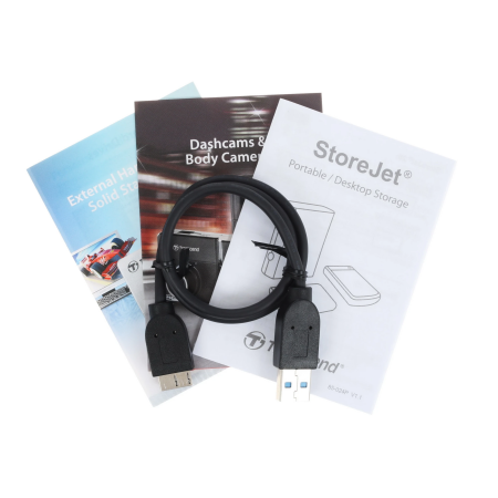 2 ТБ Внешний жесткий диск Transcend StoreJet 25M3 (TS2TSJ25M3S) серый