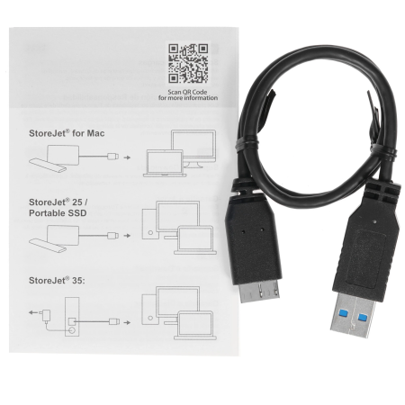 4 ТБ Внешний жесткий диск Transcend StoreJet 25H3 (TS4TSJ25H3B) синий