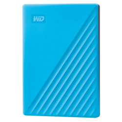 2 ТБ Внешний жесткий диск Western Digital My Passport (WDBYVG0020BBL-WESN) голубой