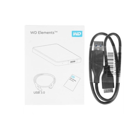 5 ТБ Внешний жесткий диск Western Digital Elements (WDBU6Y0050BBK-WESN) черный