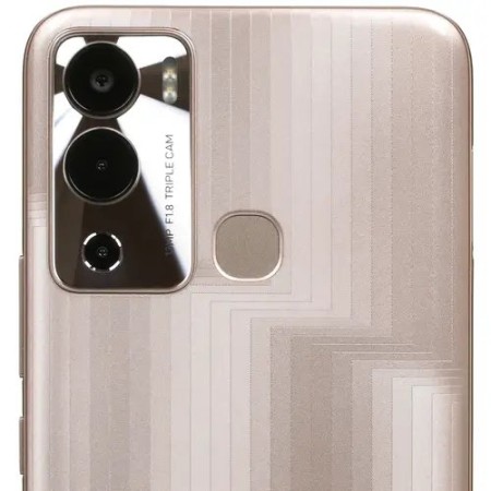 Смартфон Infinix HOT 12i (X665B) 4 ГБ/64 ГБ золотой (Champagne Gold)