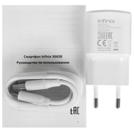Смартфон Infinix HOT 12i (X665B) 4 ГБ/64 ГБ зеленый (Haze Green)