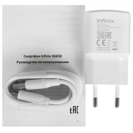 Смартфон Infinix HOT 12i (X665B) 4 ГБ/64 ГБ зеленый (Haze Green)
