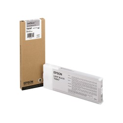 Картридж струйный Epson T6067 (C13T606700) светло-черный (повышенная емкость) (с чипом)