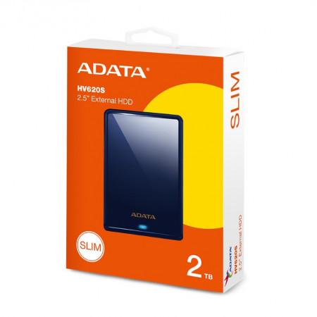 2 ТБ Внешний жесткий диск ADATA HV620S (AHV620S-2TU31-CBL) черный