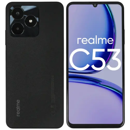 Смартфон Realme C53 (NFC) 6 ГБ/128 ГБ черный (Mighty Black)