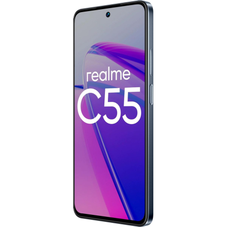 Смартфон Realme C55 (6055893) (NFC) 8 ГБ/256 ГБ черный (Rainy Night)