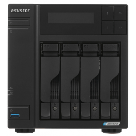 Сетевое хранилище (NAS) ASUSTOR LOCKERSTOR 4 Gen2 (AS6704T) черный