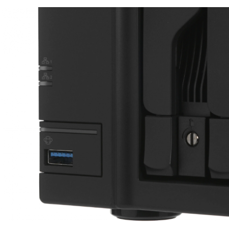 Сетевое хранилище (NAS) ASUSTOR LOCKERSTOR 4 Gen2 (AS6704T) черный