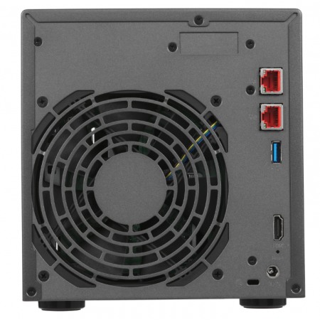 Сетевое хранилище (NAS) ASUSTOR LOCKERSTOR 4 Gen2 (AS6704T) черный