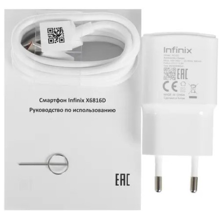 Смартфон Infinix HOT 12 Play (X6816) 4 ГБ/128 ГБ зеленый (Daylight Green)