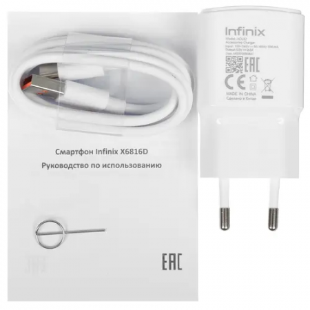 Смартфон Infinix HOT 12 Play (X6816) 4 ГБ/ 128 ГБ голубой (Horizon Blue)