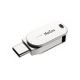32ГБ USB Флеш-накопитель Netac U785C (NT03U785C-032G-30PN) серебристый