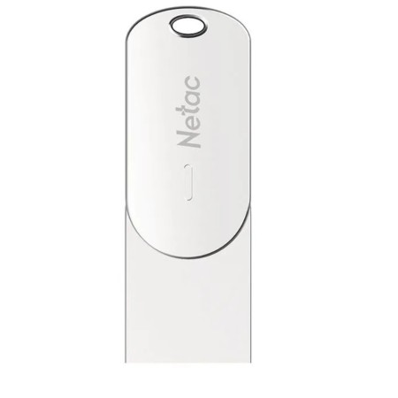 32ГБ USB Флеш-накопитель Netac U785C (NT03U785C-032G-30PN) серебристый