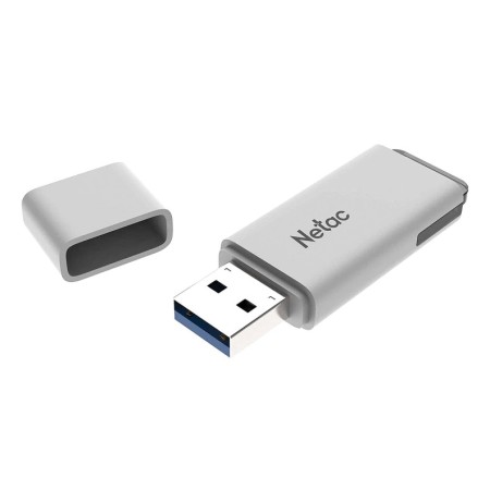 32 ГБ USB Флеш-накопитель Netac U185 (NT03U185N-032G-20WH) белый