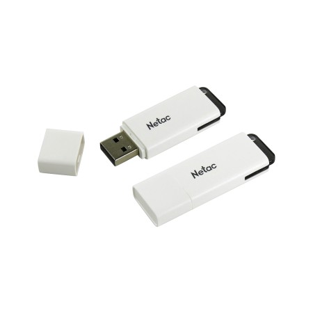 32 ГБ USB Флеш-накопитель Netac U185 (NT03U185N-032G-20WH) белый