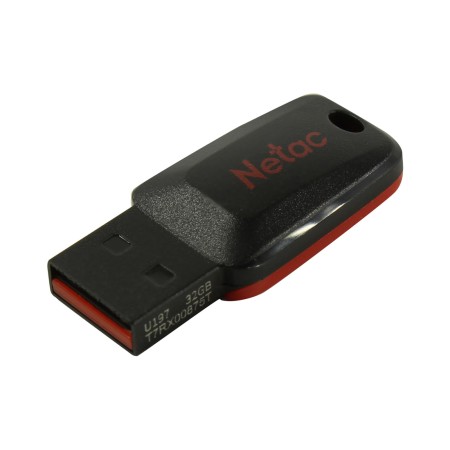 32 ГБ USB Флеш-накопитель Netac U197 (NT03U197N-032G-20BK) черный