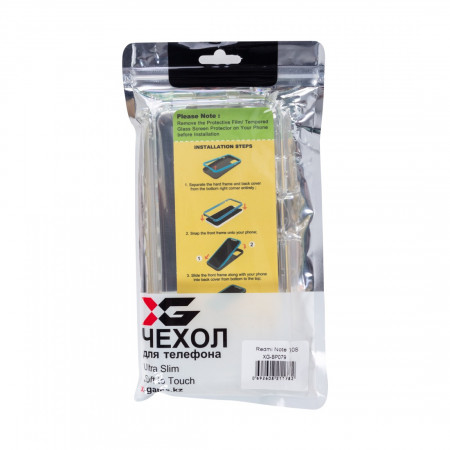 Чехол X-Game XG-BP079 для Redmi Note 10S прозрачный бампер