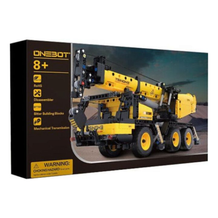 Конструктор ONEBOT Engineering Crane 710+ (OBGCD56AIQI) чёрно-жёлтый